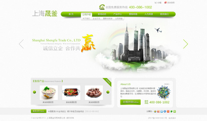 一個企業(yè)形象站|網(wǎng)頁設(shè)計|UI|chinatns - 原創(chuàng)設(shè)計作品 