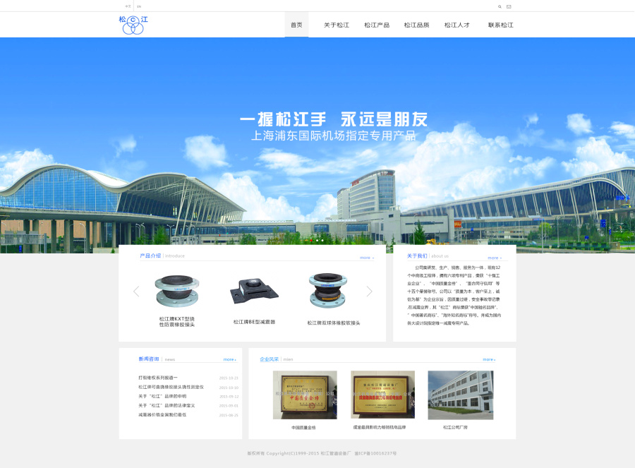 傳統企業網站設計|其他網頁|網頁|yuanyebp - 原創設計作品 